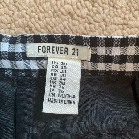 Forever 21 Gingham Skirt - Picture 3 of 3